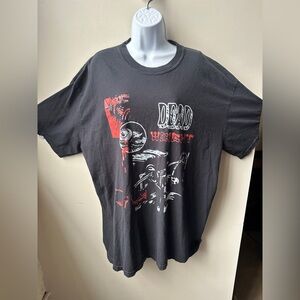 Dead Weight Graphic T-Shirt 100% Cotton Comfort Colors Black Size 2XL Pre-Loved